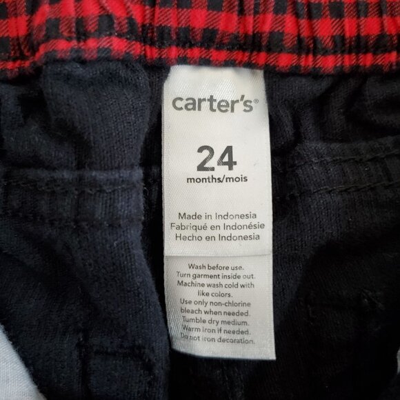 Carters 24 Mo Black Cotton Corduroy Jeans Pants - Picture 5 of 5